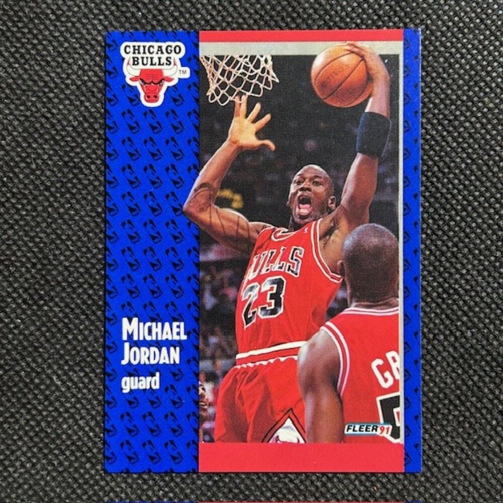 1991-92 Fleer #29 Michael Jordan Chicago Bulls HOF GOAT
